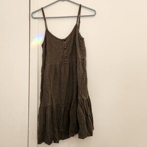 Mossimo Green Swing Dress Medium M